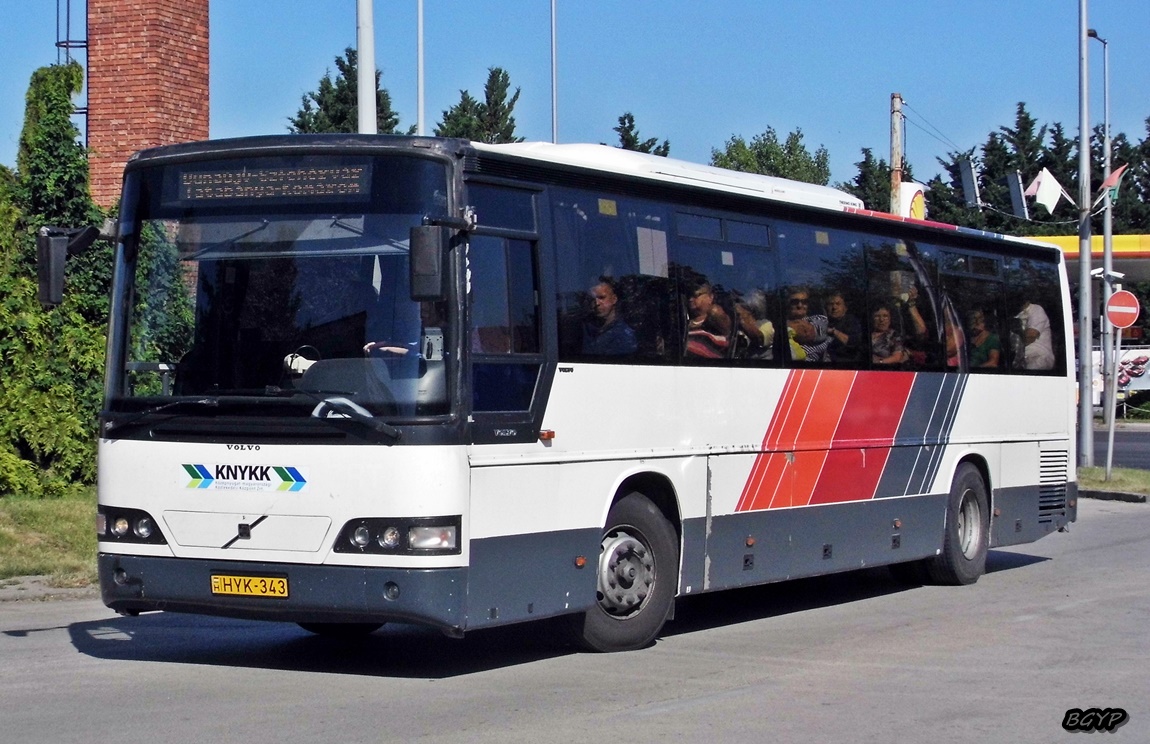 Венгрия, Volvo 7250 № HYK-343