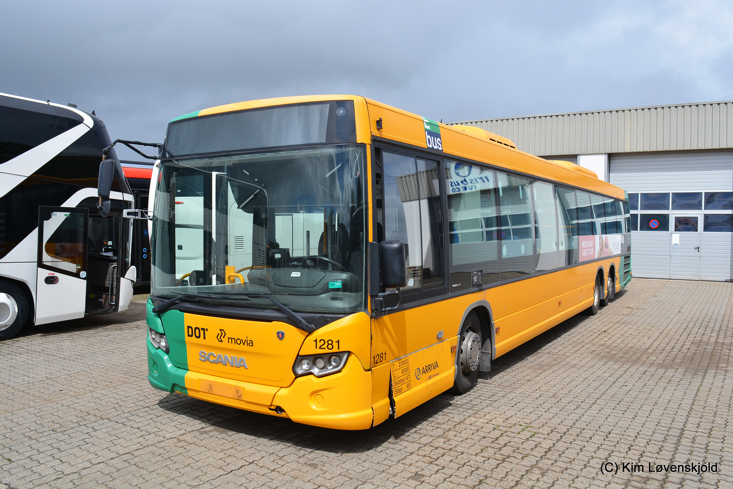 Дания, Scania Citywide LE № 1281