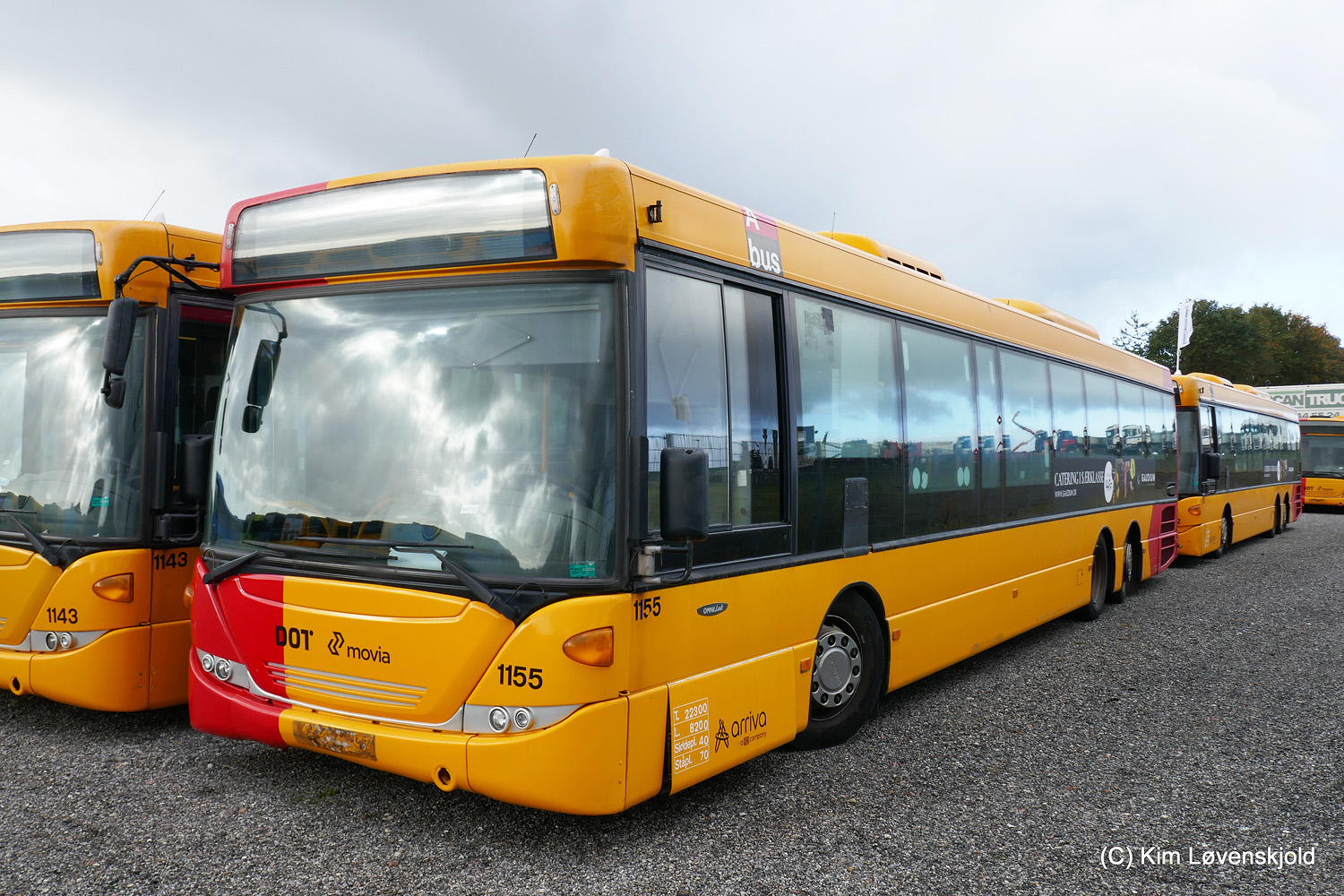 Дания, Scania OmniLink II № 1155 Дания, Scania OmniLink II № 1155