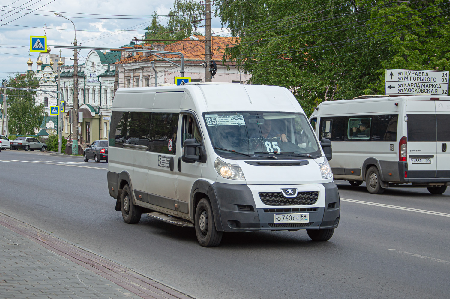 Пензенская область, IRITO Boxer L4H2 (Z8P) № О 740 СС 58