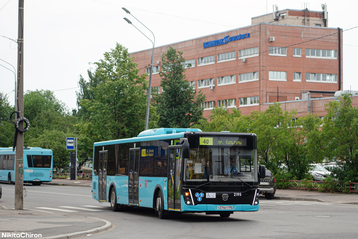 Санкт-Петербург, ЛиАЗ-5292.65 № 2195
