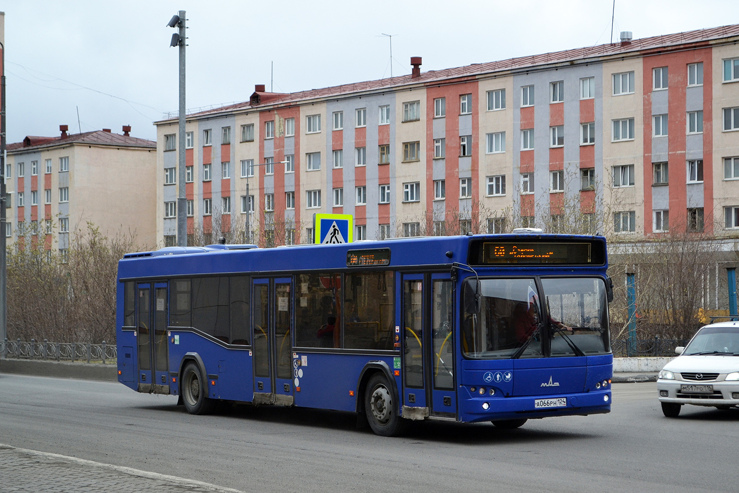 Красноярский край, МАЗ-103.486 № А 066 РН 124