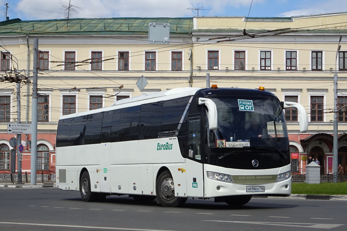 Москва, Golden Dragon XML6127JR Snow Leopard № Н 698 ЕХ 750