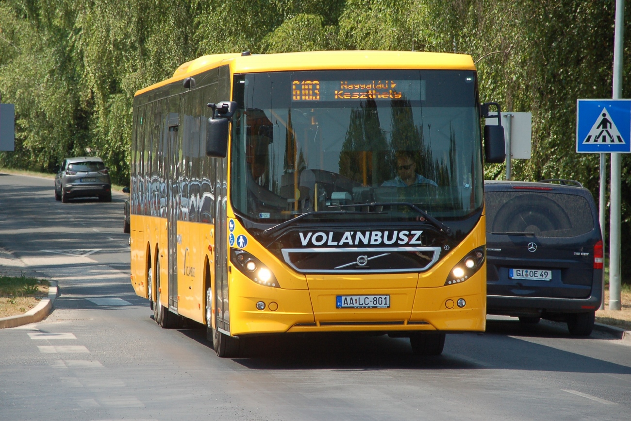 Венгрия, Volvo 8900BLE № AA LC-801