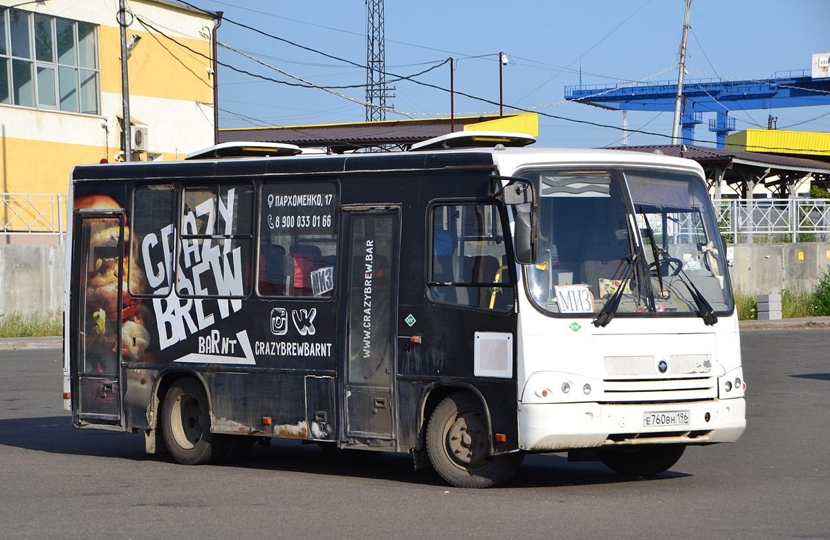 Свердловская область, ПАЗ-320302-11 № Е 760 ВН 196