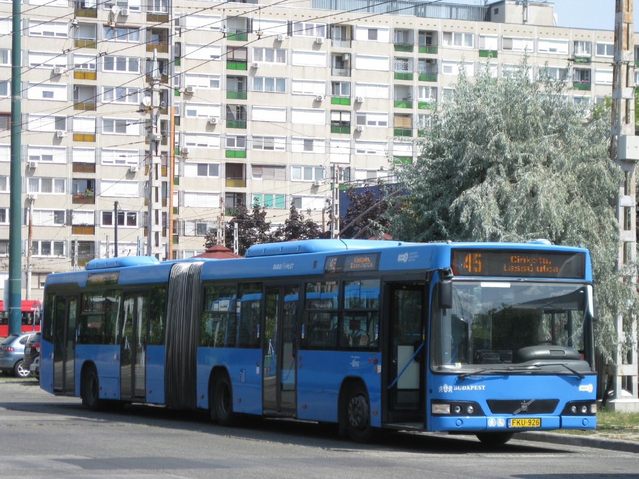 Венгрия, Volvo 7700A № FKU-926