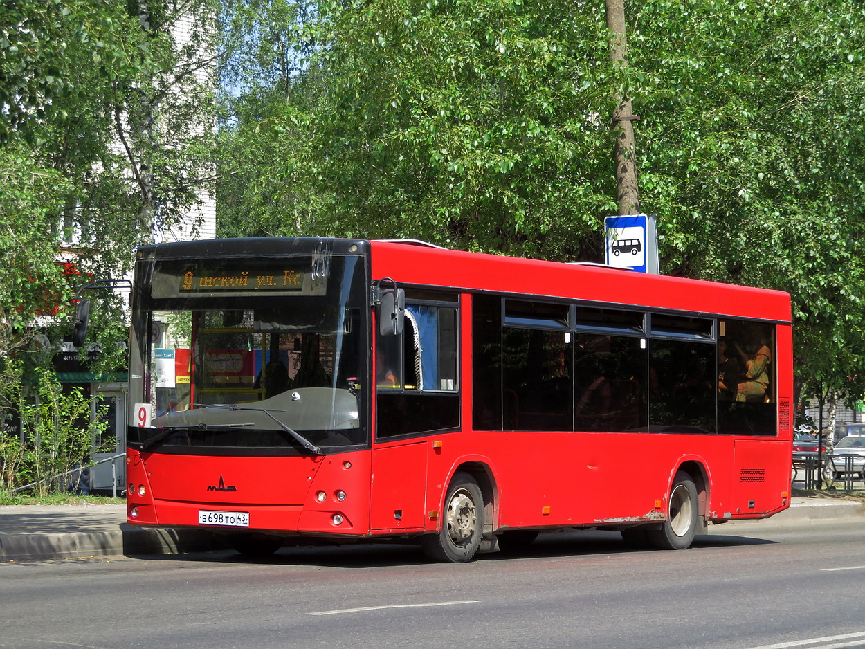 Кировская область, МАЗ-206.067 № В 698 ТО 43