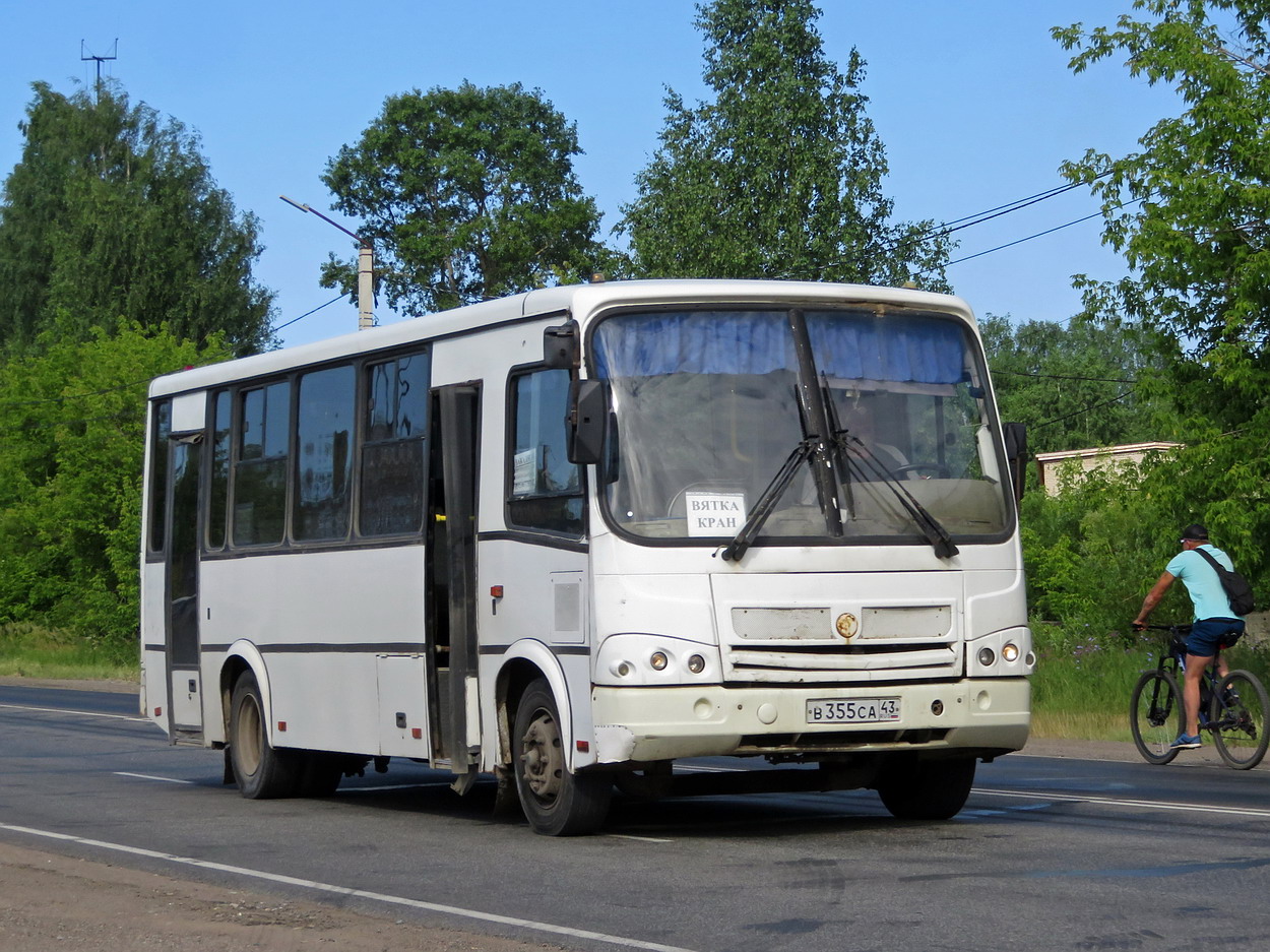 Кировская область, ПАЗ-320412-03 № В 355 СА 43