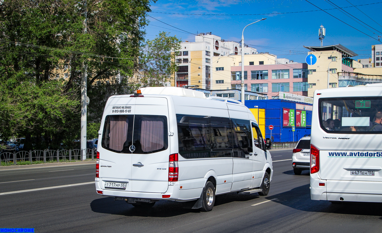 Омская область, Луидор-223602 (MB Sprinter) № Т 717 МР 55