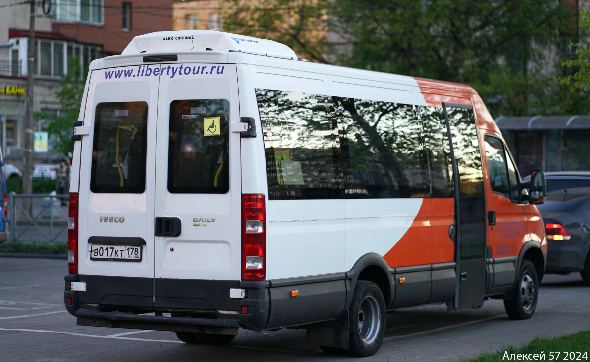 Санкт-Петербург, IVECO Daily 50C15 № В 017 КТ 178