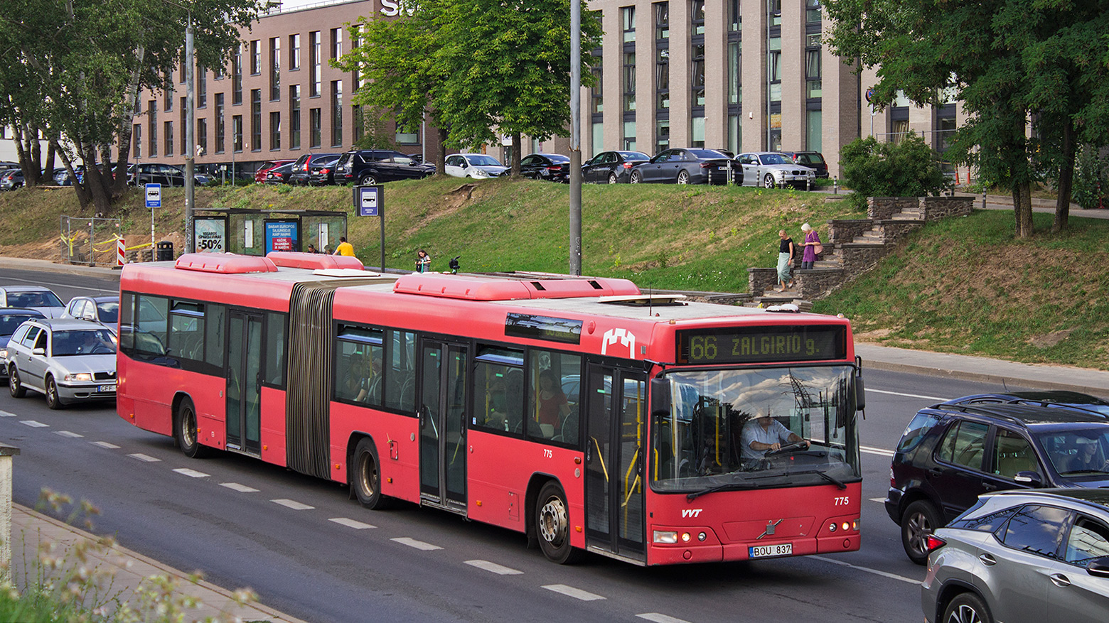 Литва, Volvo 7700A № 775