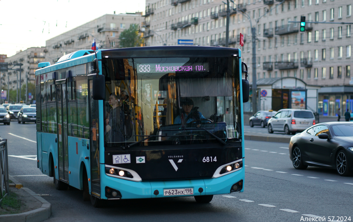 Санкт-Петербург, Volgabus-4298.G4 (LNG) № 6814