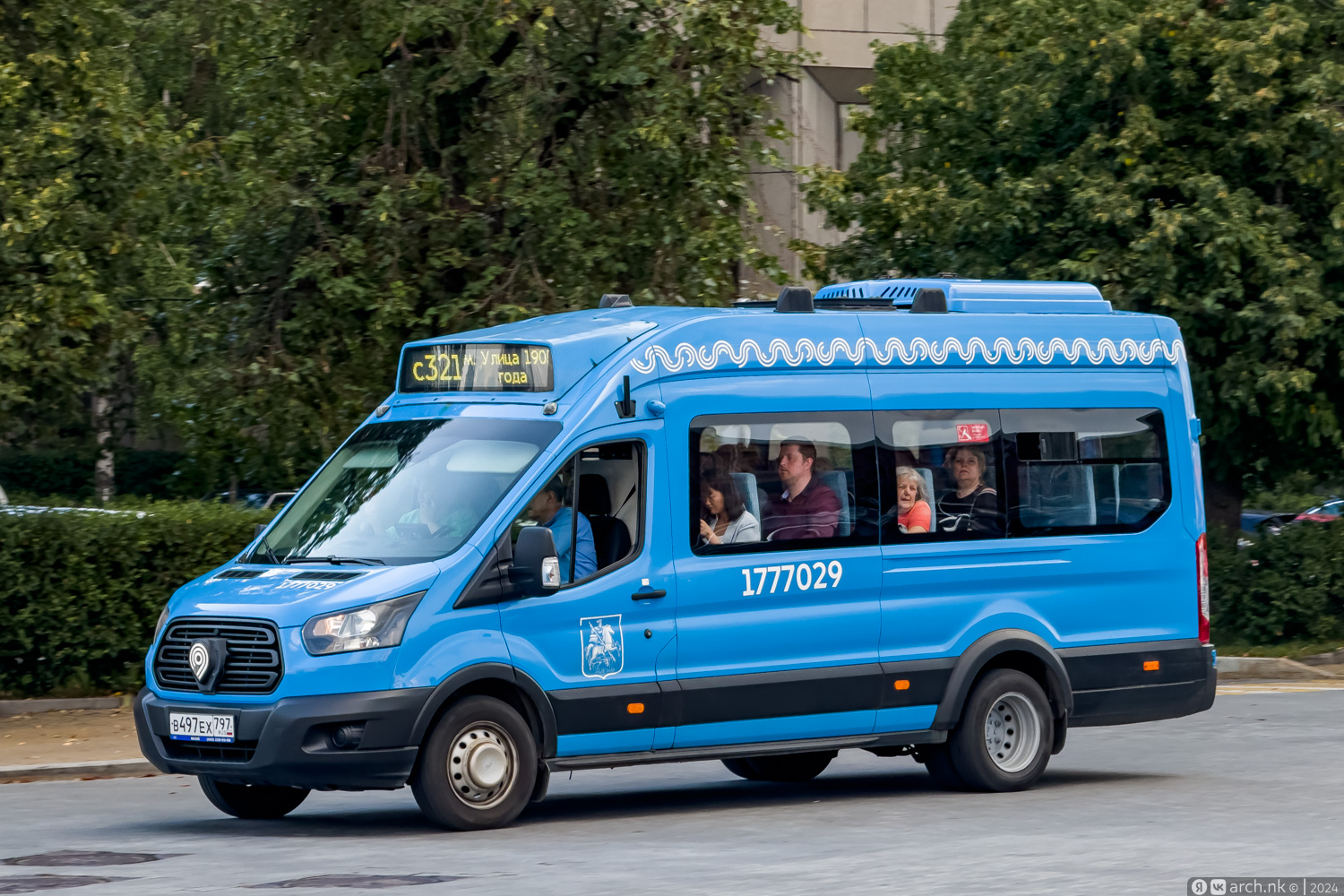 Масква, Нижегородец-222708 (Ford Transit FBD) № 1777029