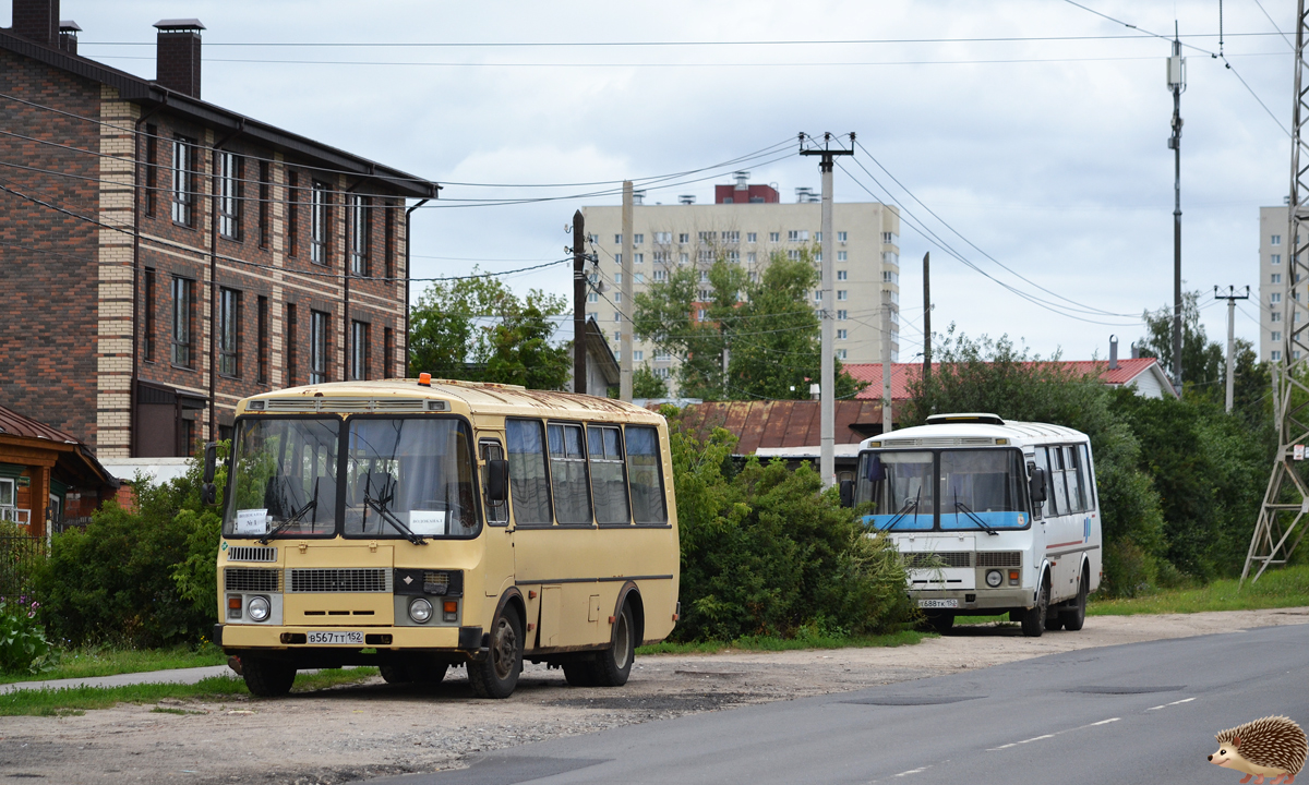 Нижегородская область, ПАЗ-32053 № В 567 ТТ 152