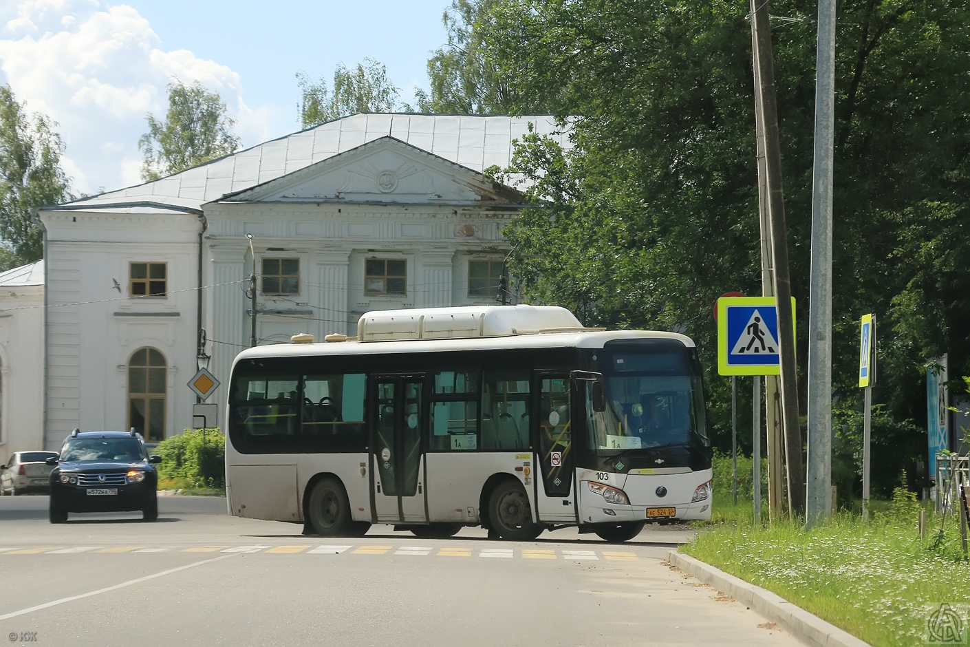 Новгородская область, Yutong ZK6852HG № 103