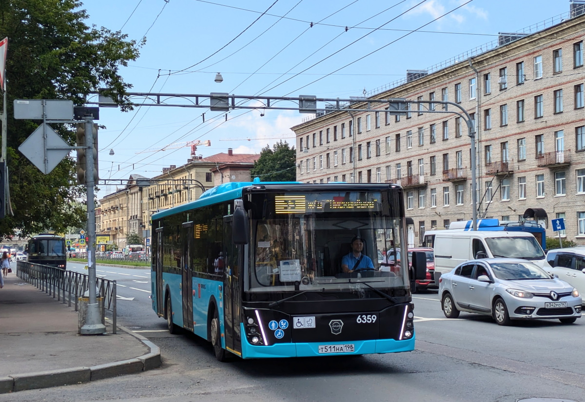 Санкт-Петербург, ЛиАЗ-5292.65 № 6359
