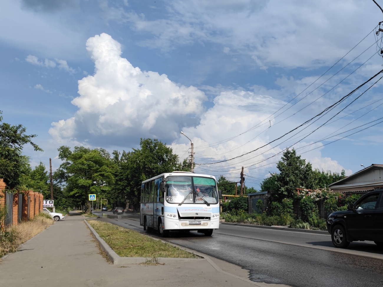 Донецкая область, ПАЗ-320302-08 "Вектор" № В 807 ОС 180