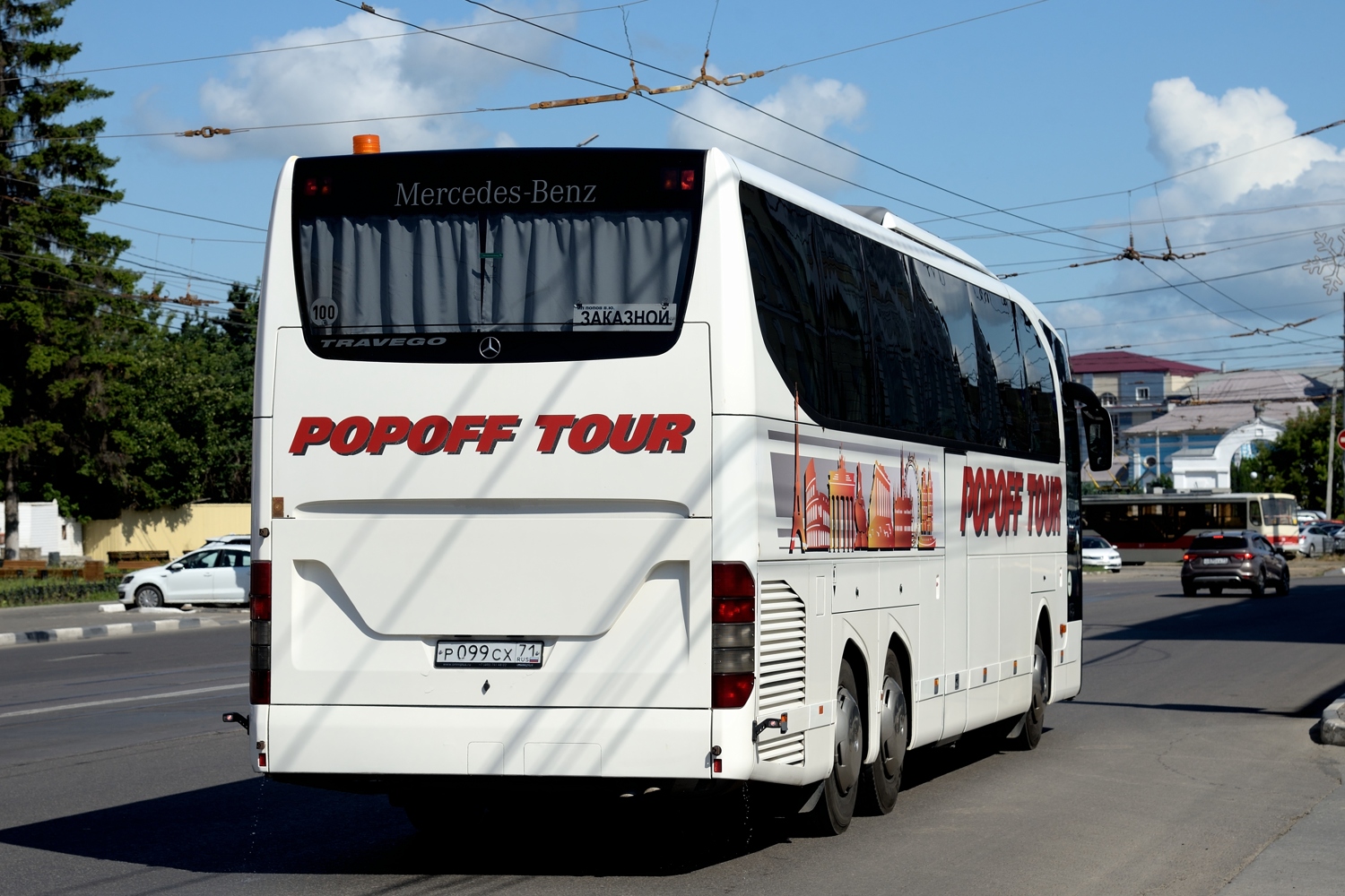 Tula region, Mercedes-Benz O580-16RHD Travego M # Р 099 СХ 71