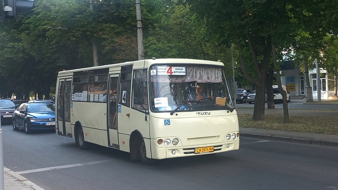 Черкасская область, Ataman A093H4 № CA 2074 AA