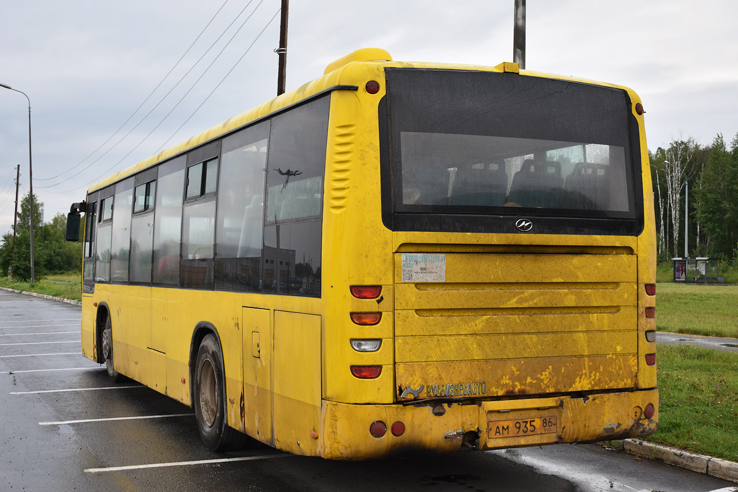 Ленинградская область, Higer KLQ6108GQ № АМ 935 86
