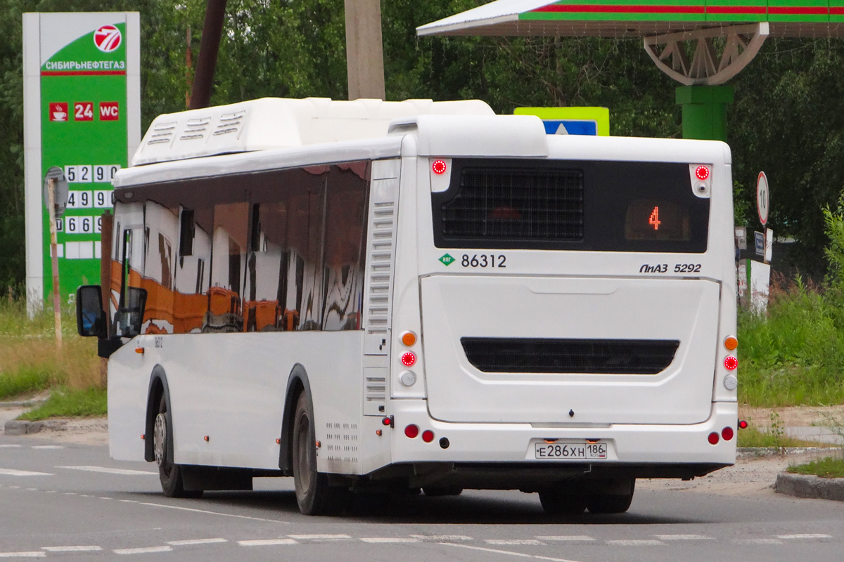 Ханты-Мансийский АО, ЛиАЗ-5292.67 (CNG) № 86312