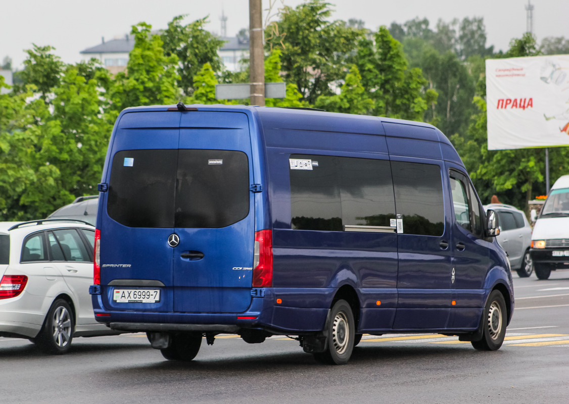 Минск, Mercedes-Benz Sprinter W907 316CDI № АХ 6999-7