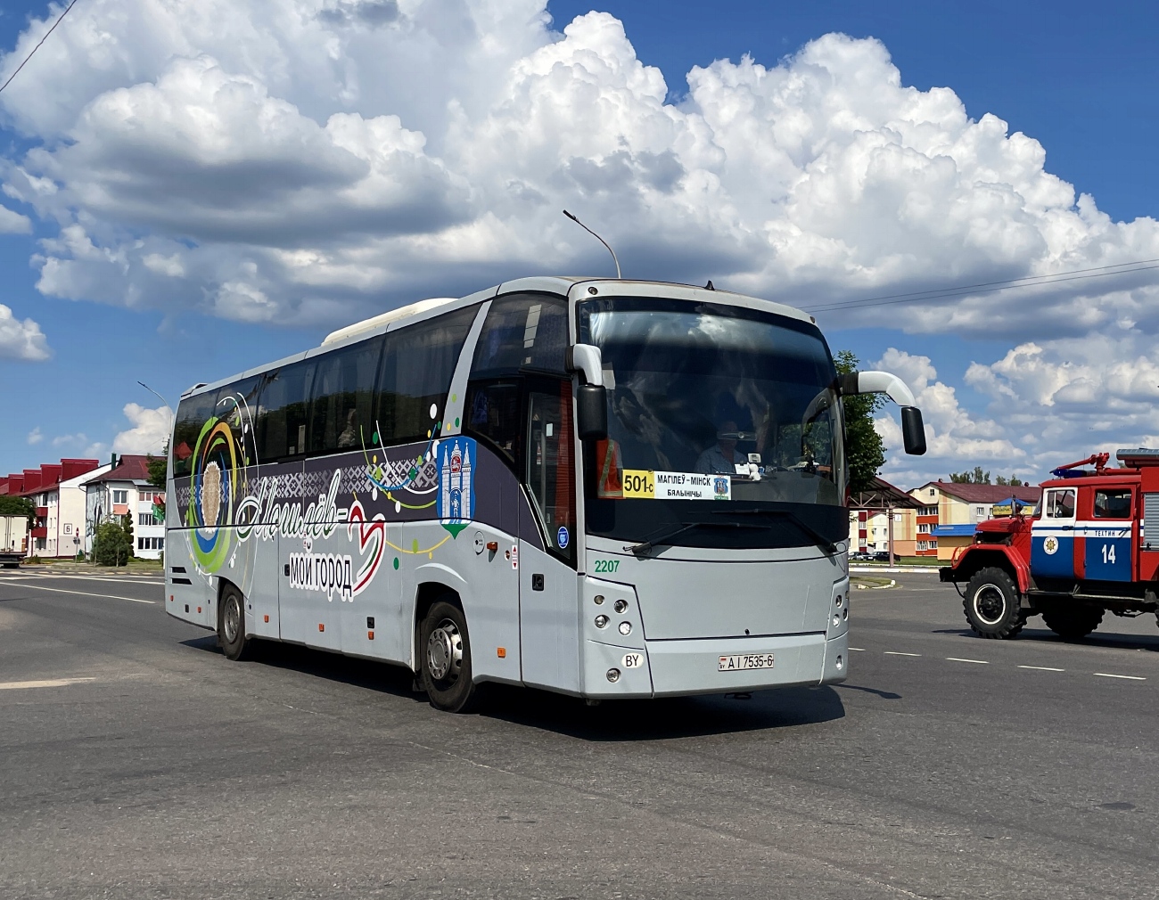 Могилёвская область, МАЗ-251.062 № 2207 Могилёвская область, МАЗ-251.062 № 2207