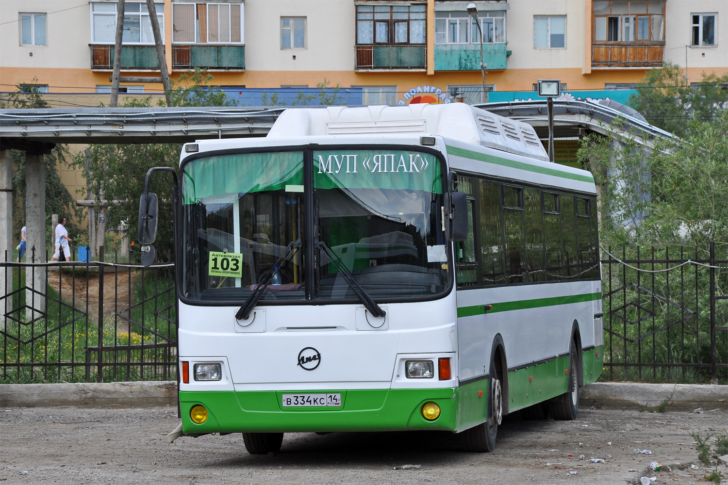 Саха (Якутия), ЛиАЗ-5256.57 № В 334 КС 14