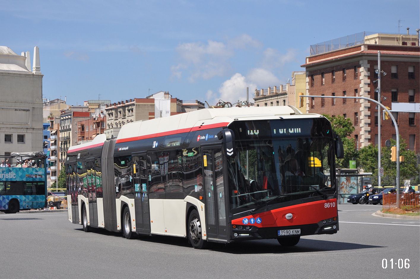 Испания, Solaris Urbino IV 18 electric № 8610