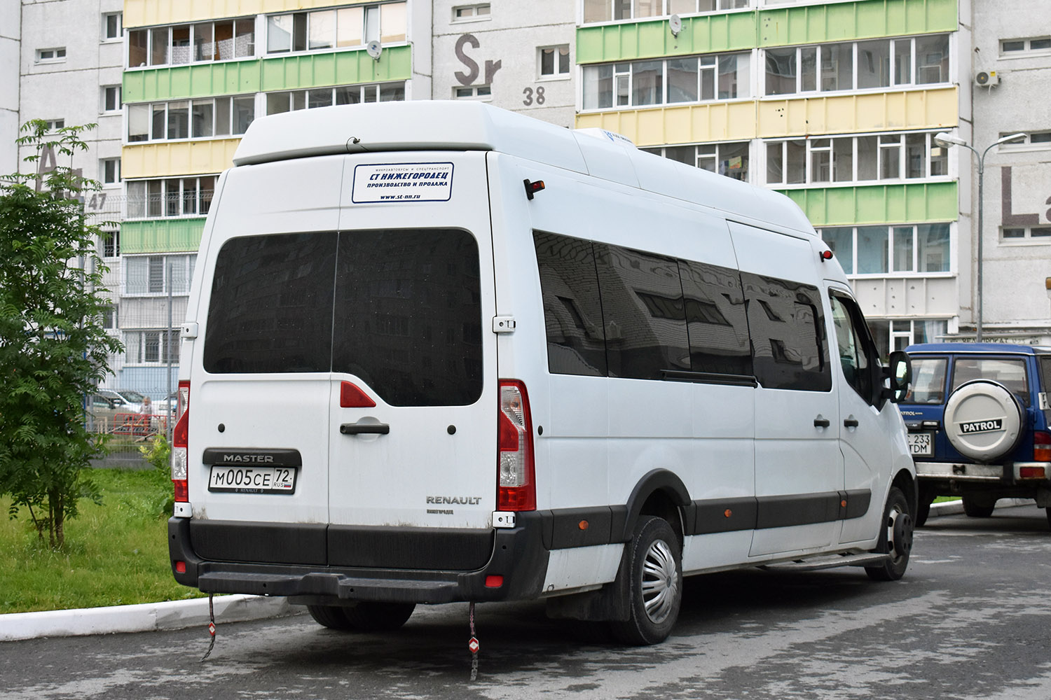 Tumen region, Nizhegorodets-RST503 (Renault Master) č. М 005 СЕ 72