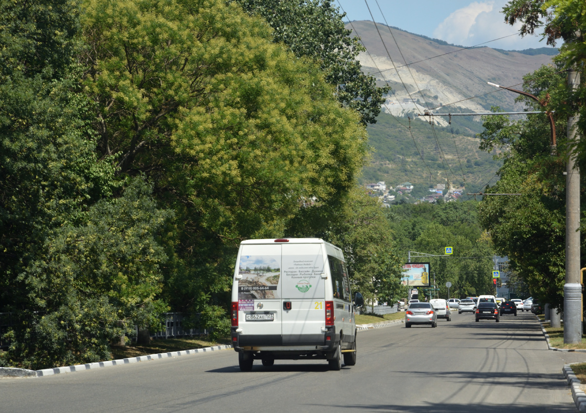 Краснодарский край, FIAT Ducato 244 [RUS] № С 862 АЕ 123
