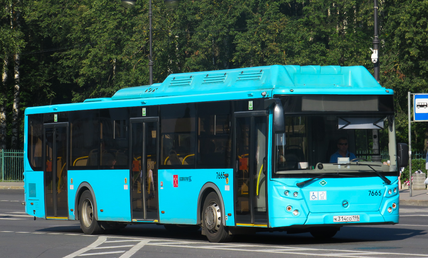 Санкт-Петербург, ЛиАЗ-5292.67 (CNG) № 7665