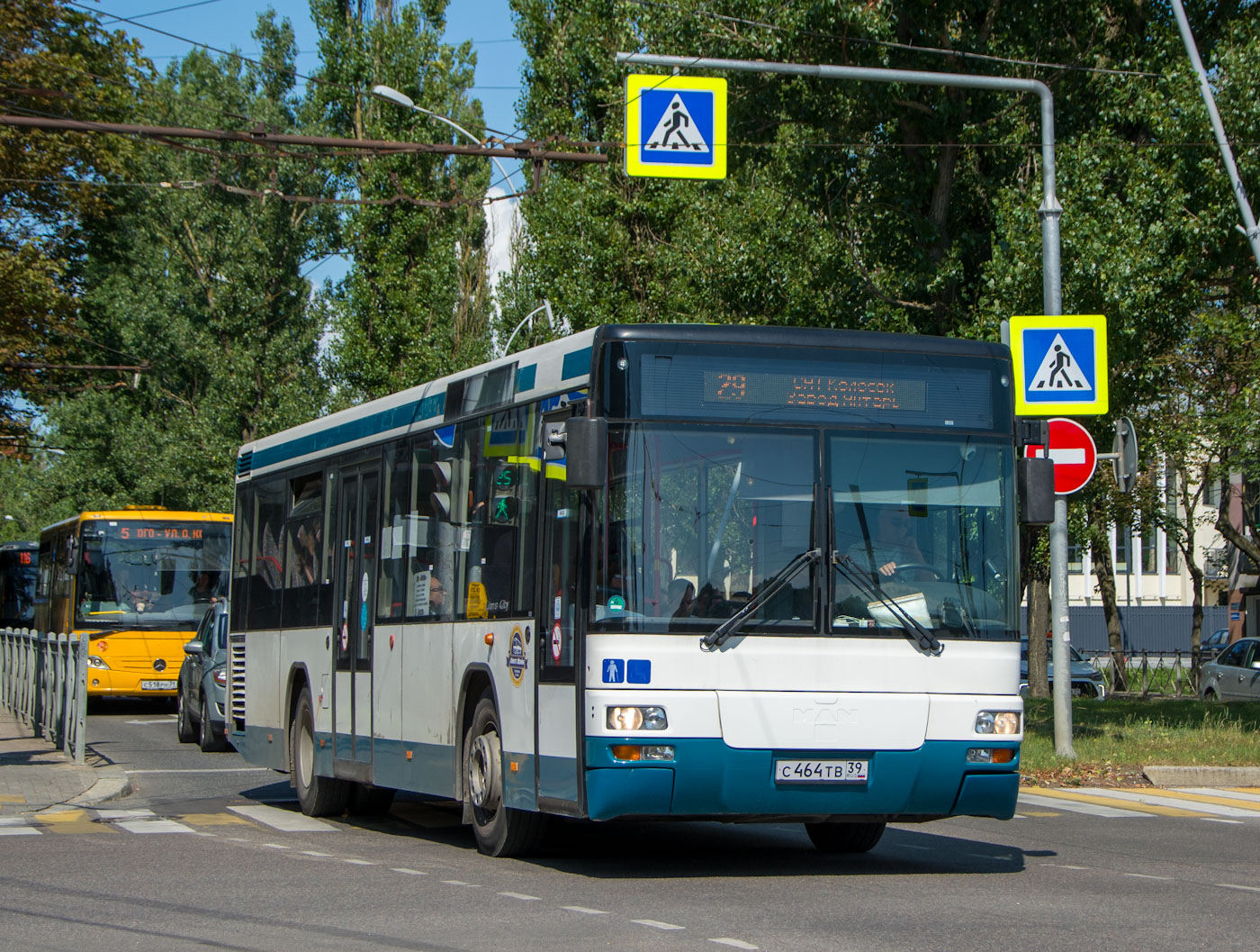 Калининградская область, MAN A78 Lion's City TÜ EL283 № С 464 ТВ 39