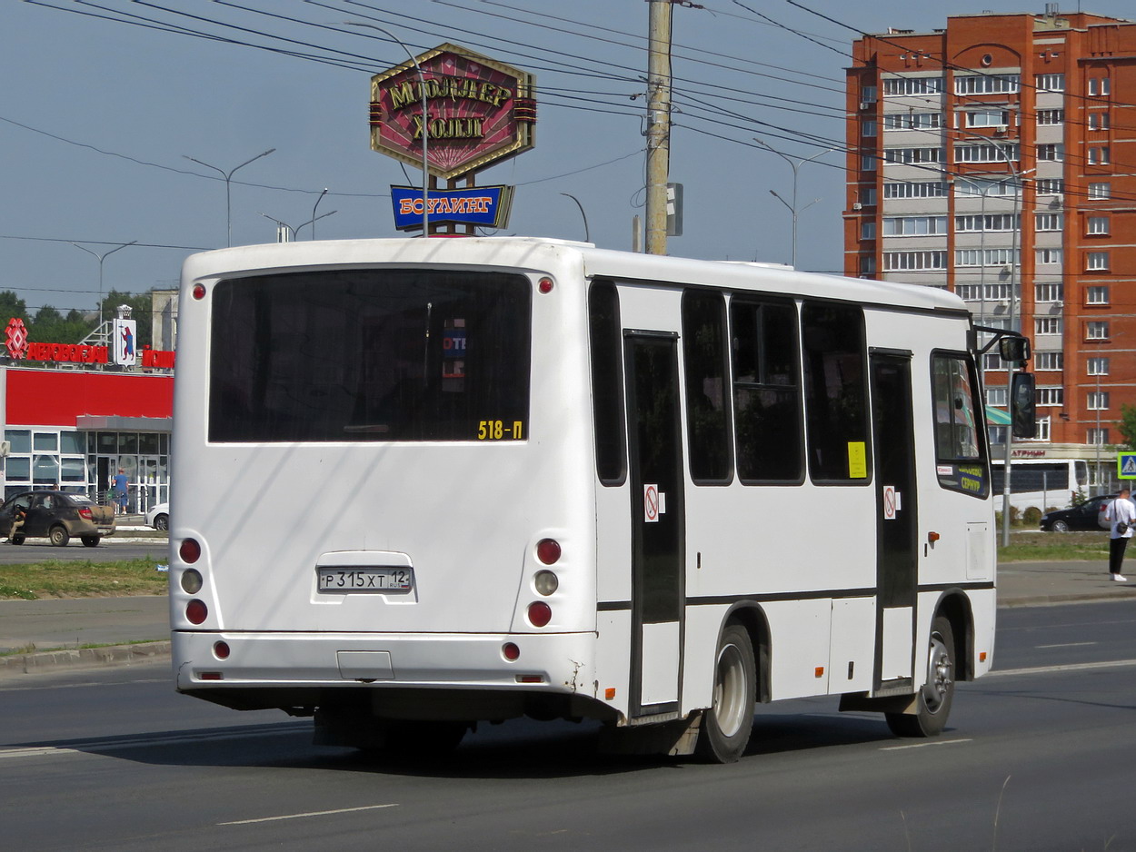 Марий Эл, ПАЗ-320402-05 "Вектор" № Р 315 ХТ 12