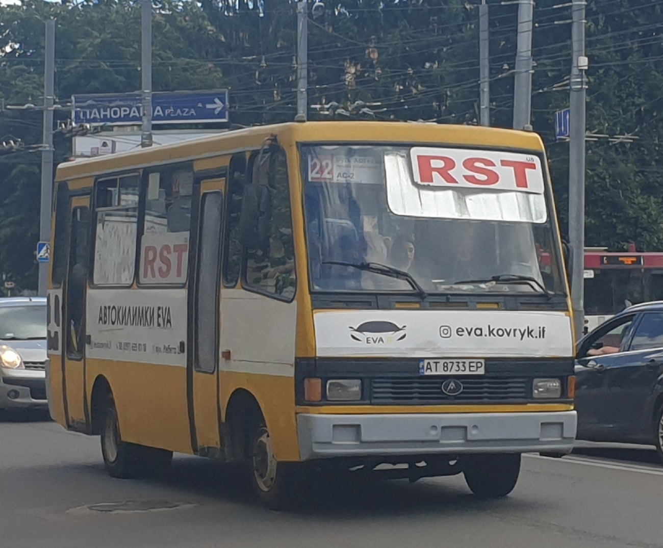 Ивано-Франковская область, БАЗ-А079.04 "Эталон" № AT 8733 EP