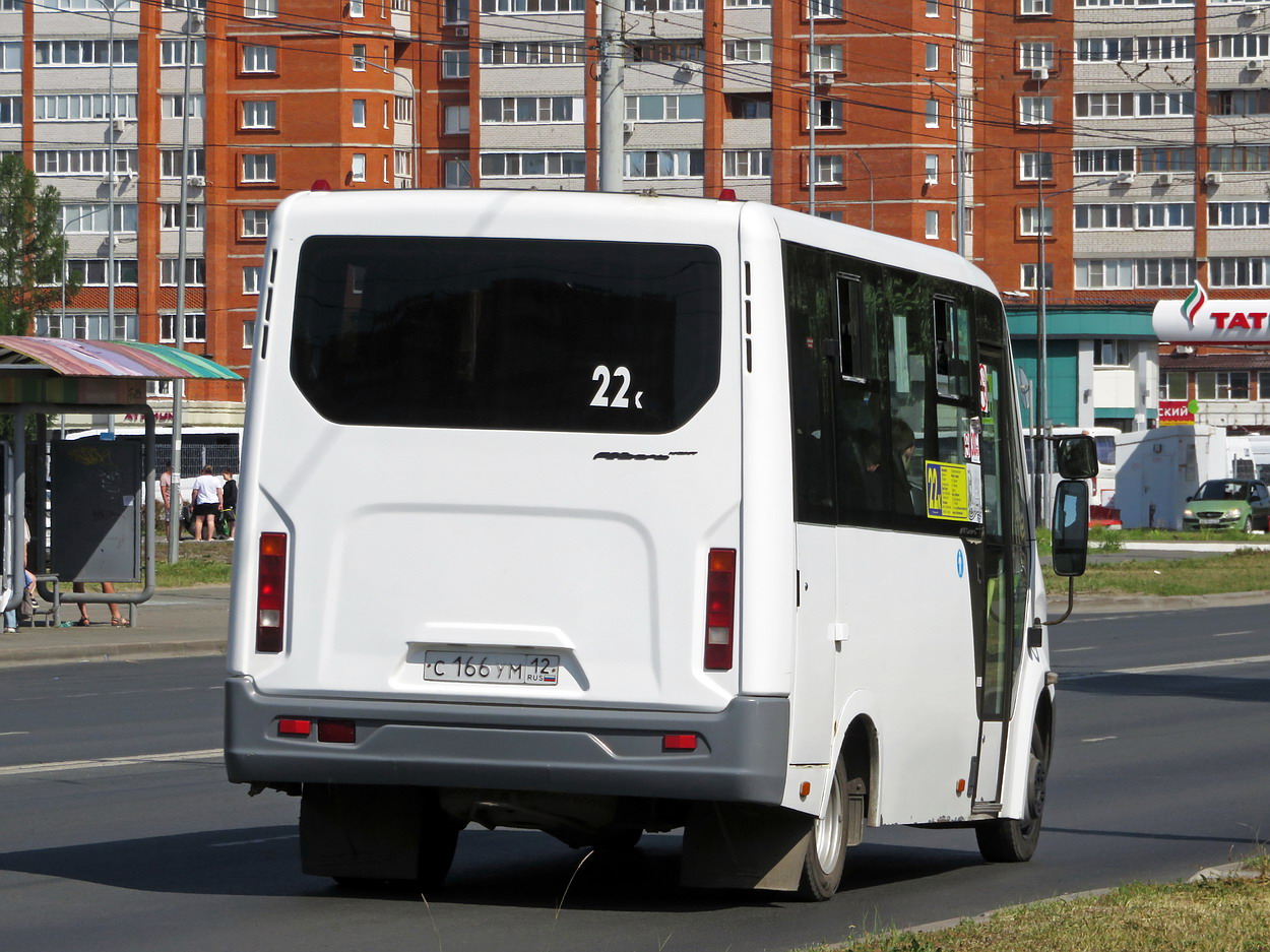 Марий Эл, ГАЗ-A64R42 Next № С 166 УМ 12