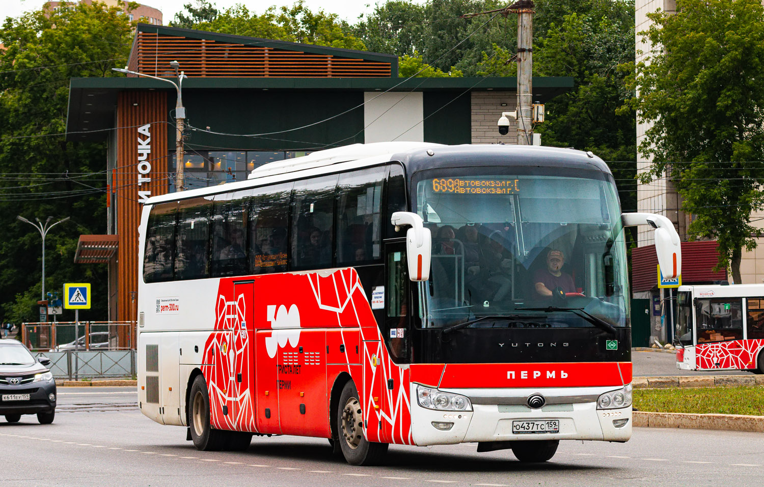 Пермский край, Yutong ZK6122H9 № О 437 ТС 159