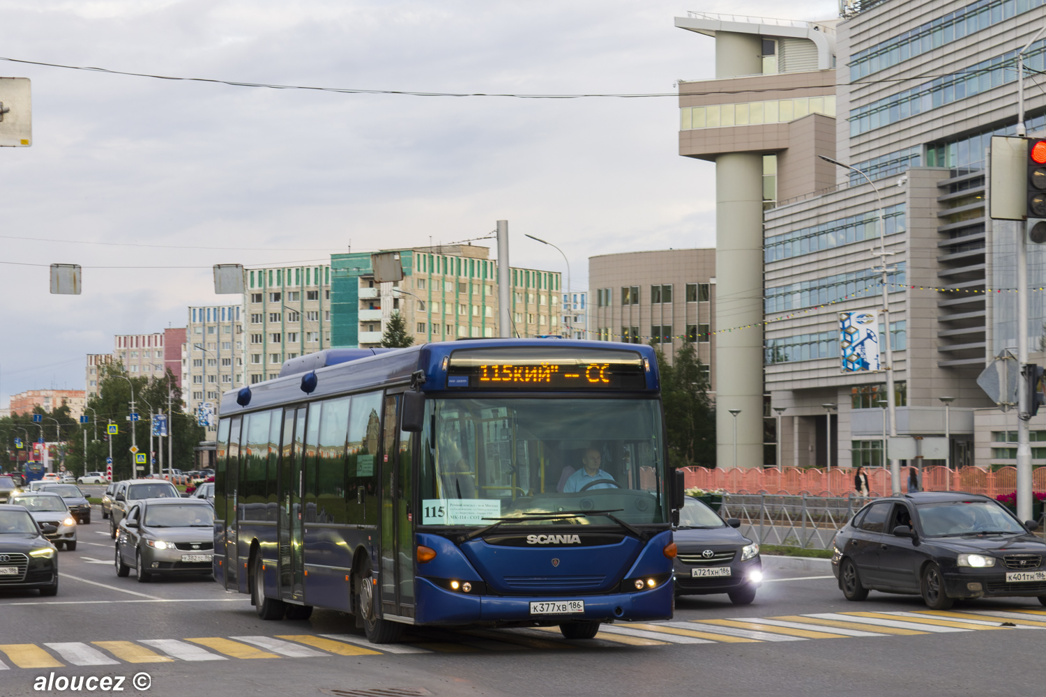 Chanty-Mansyjski Okręg Autonomiczny, Scania OmniLink II (Scania-St.Petersburg) Nr К 377 ХВ 186