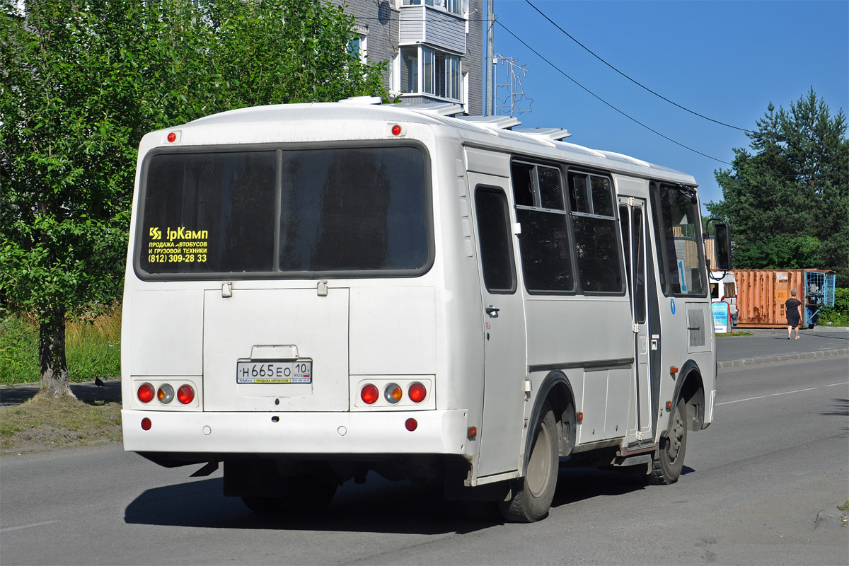 Карелия, ПАЗ-320530-04 № Н 665 ЕО 10 Карелия, ПАЗ-320530-04 № Н 665 ЕО 10