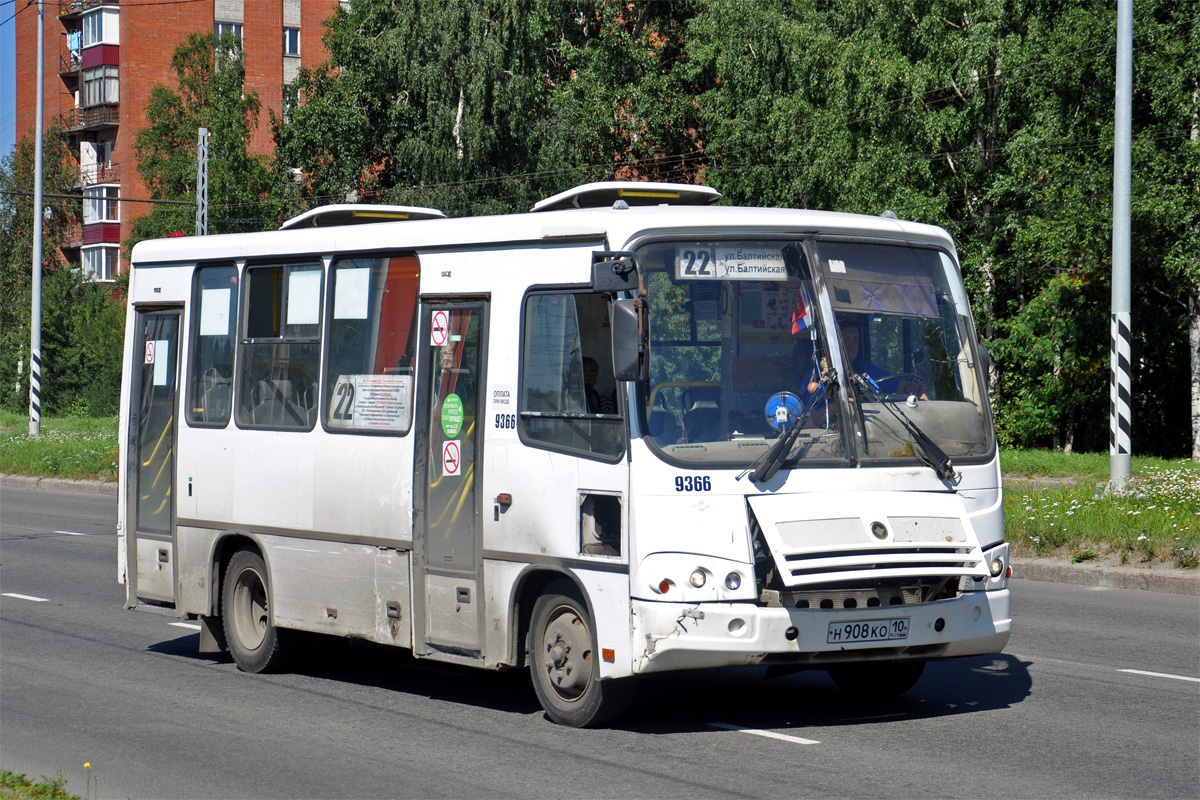 Карелия, ПАЗ-320302-08 № H 908 KO 10