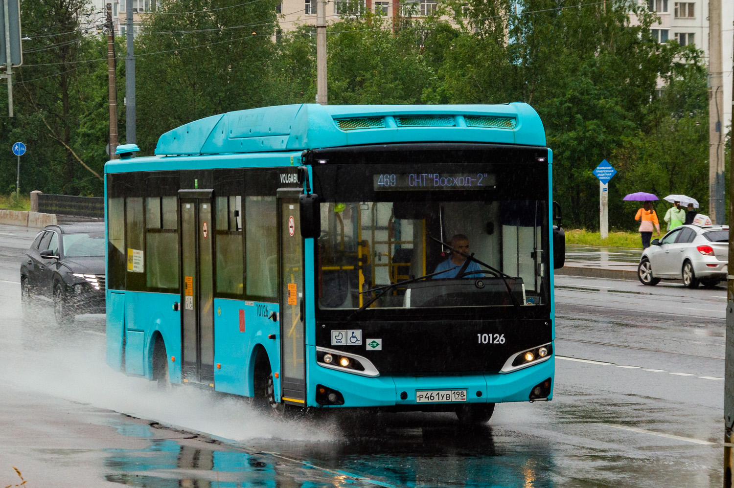 Санкт-Петербург, Volgabus-4298.G4 (CNG) № 10126