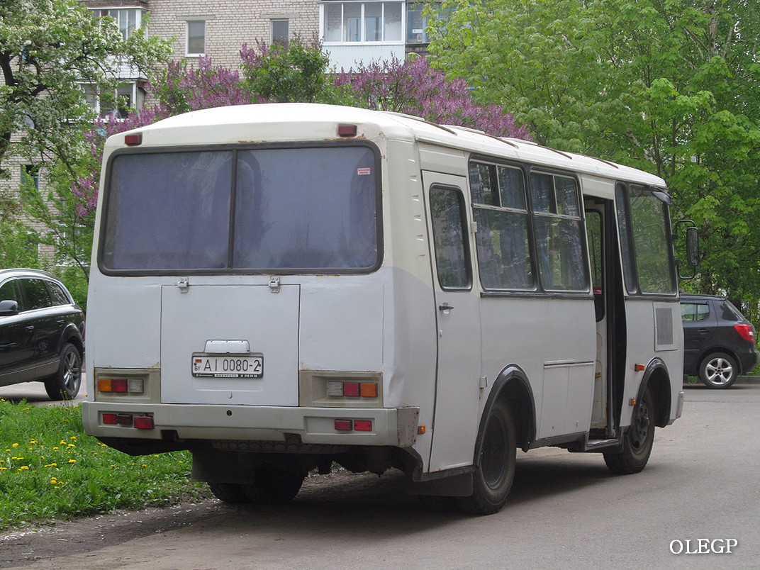 Витебская область, ПАЗ-Р 32053 № АІ 0080-2
