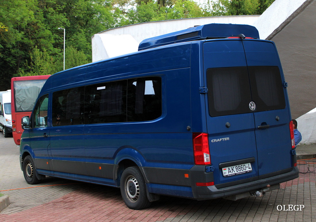 Гродненская область, Volkswagen Crafter II № АК 8860-4