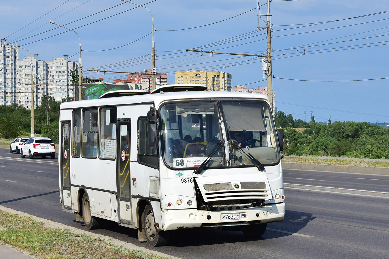 Волгоградская область, ПАЗ-320302-11 № 9876