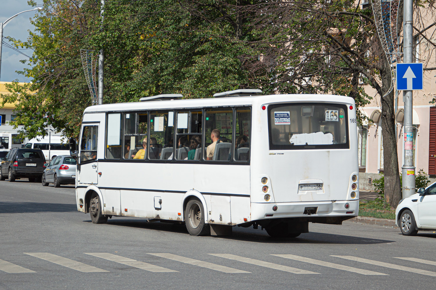 Пензенская область, ПАЗ-320412-04 "Вектор" № Р 730 КО 58