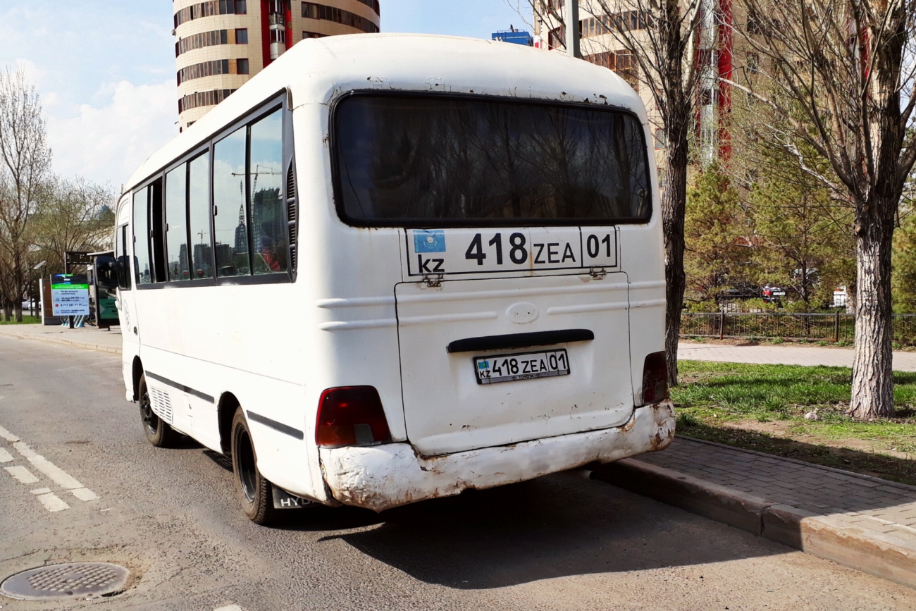 Астана, Hyundai County Super № 418 ZEA 01