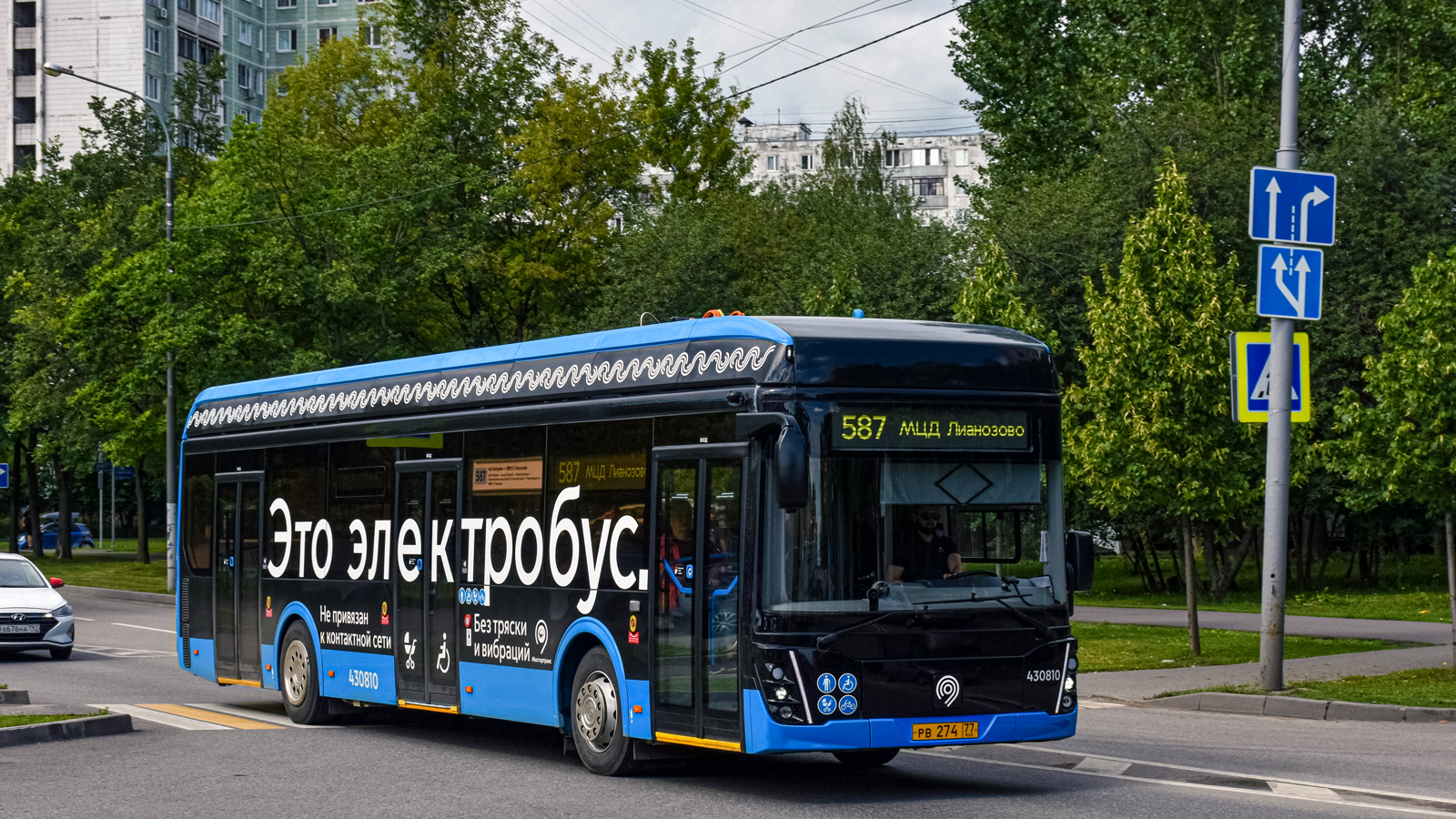 Москва, ЛиАЗ-6274 № 430810