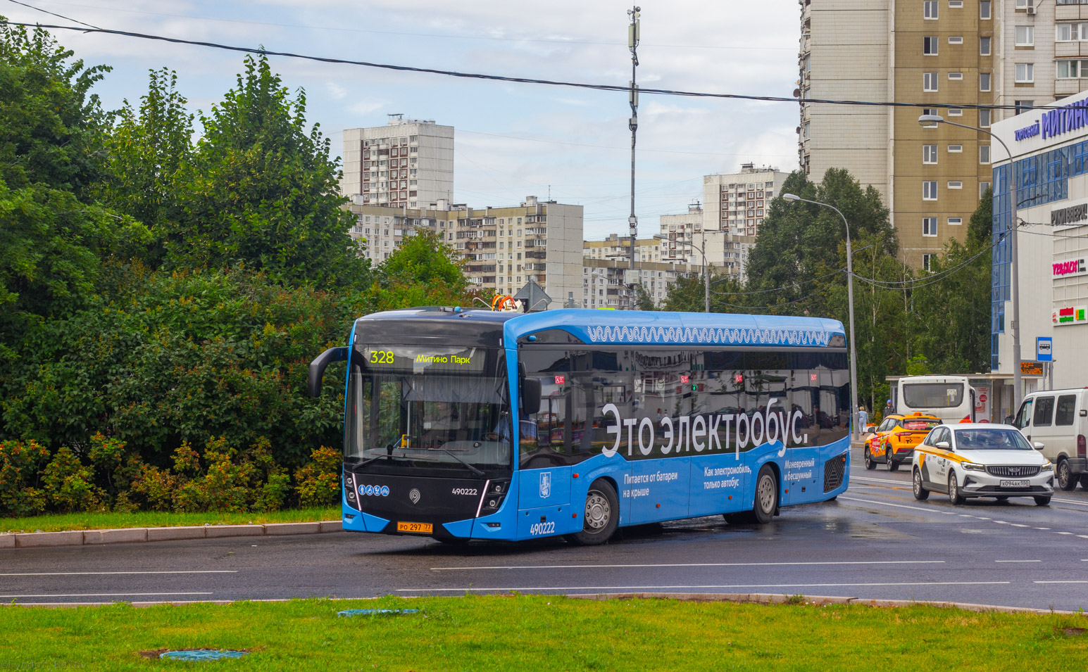 Москва, КАМАЗ-6282 № 490222