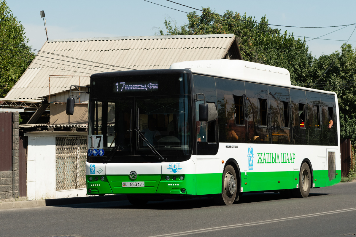 Кыргызстан, Golden Dragon XML6105CN № 01 550 AW