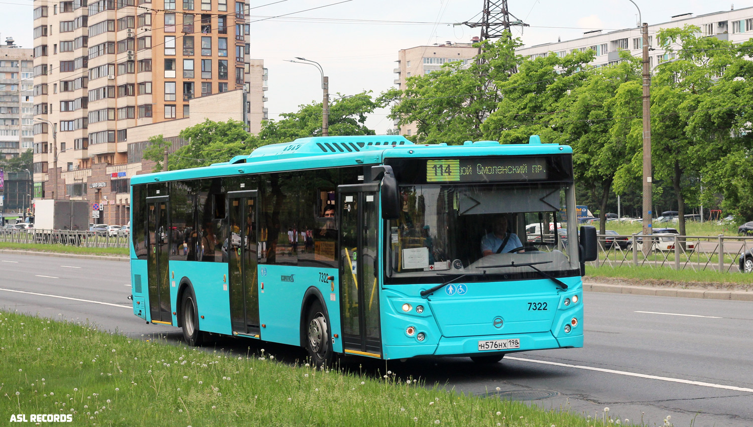 Санкт-Петербург, ЛиАЗ-5292.65 № 7322